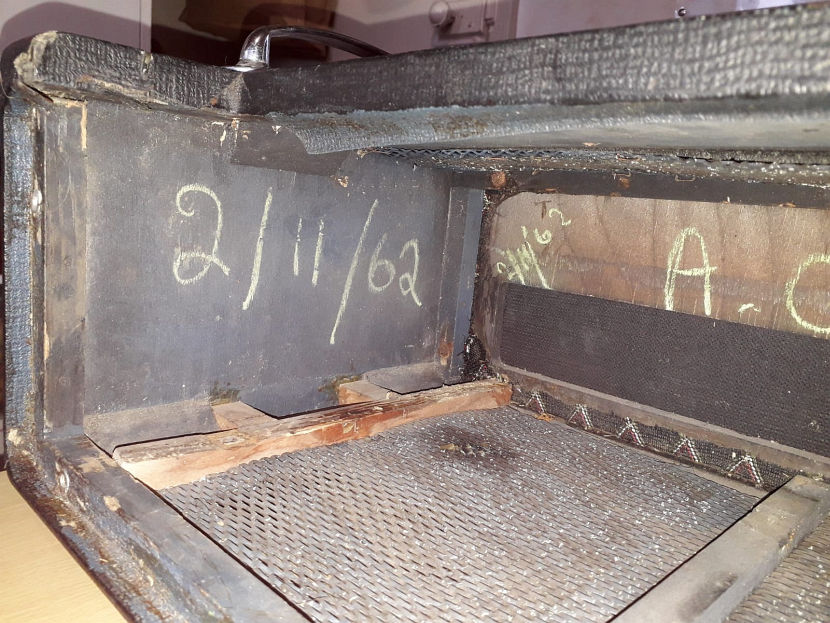 Early Vox AC100, mid 1964, perhaps a test amp