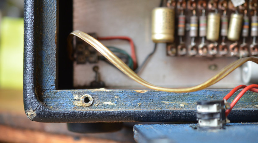 Early Vox AC100, mid 1964, perhaps a test amp