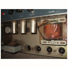 serial number 724, chassis, output transformer