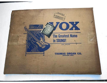 Thomas Organ Berkeley amplifier, original shipping box