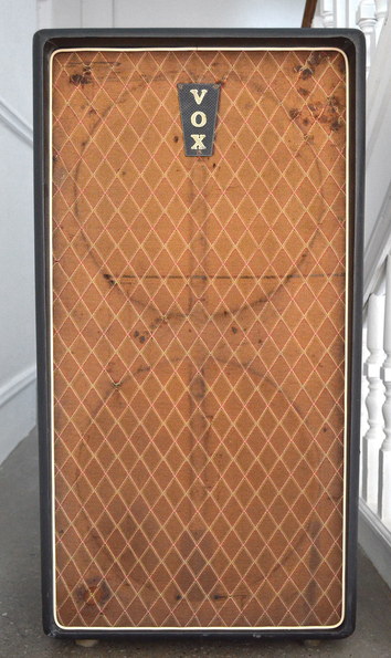 A Vox AC100 bass speaker cab from 1964