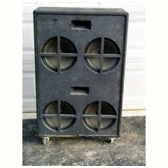 Remains of an American Super Beatle speaker cabinet