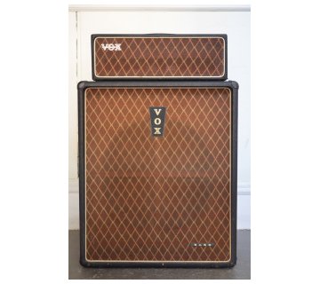Original covers for AC50 serial no. 1034B and its Foundation Bass speaker cab