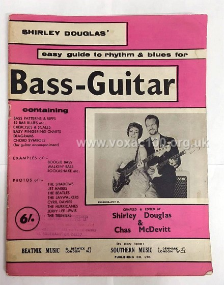 Shirley Douglas, Easy Guide to Rhythm and Blues for Bass Guitar, page