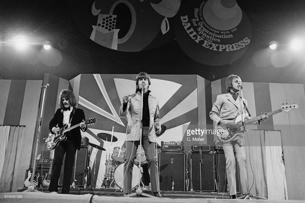 The Move on stage with a Vox AC100 in 1968