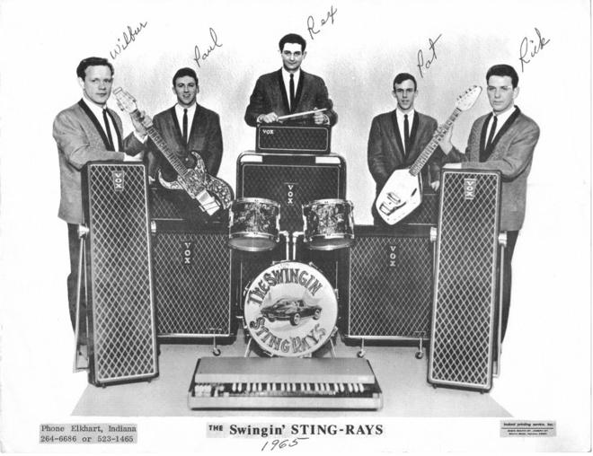 The Swingin Sting Rays with Vox gear