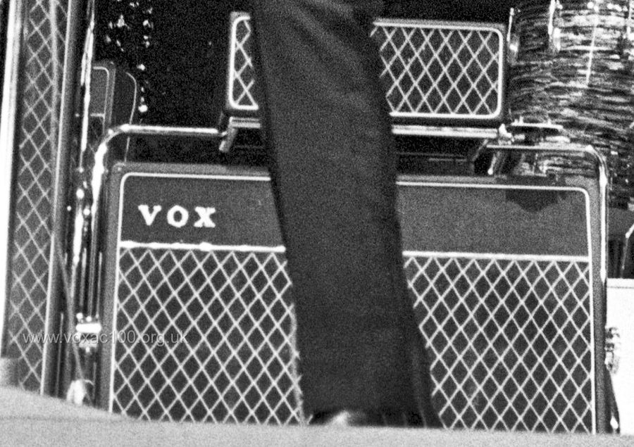George Harrison's AC80/100, Stockholm, 1964 George Harrison's AC80/100, Stockholm, 1964