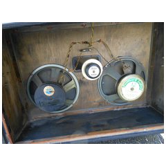 Goodmans 241 speakers in a Vox AC50 speaker cabinet