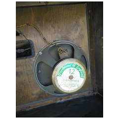 Goodmans 241 speakers in a Vox AC50 speaker cabinet