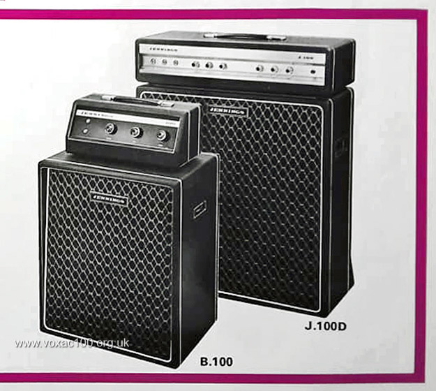 Jennings B100 bass amplifier