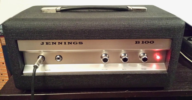 Jennings B100 bass amplifier
