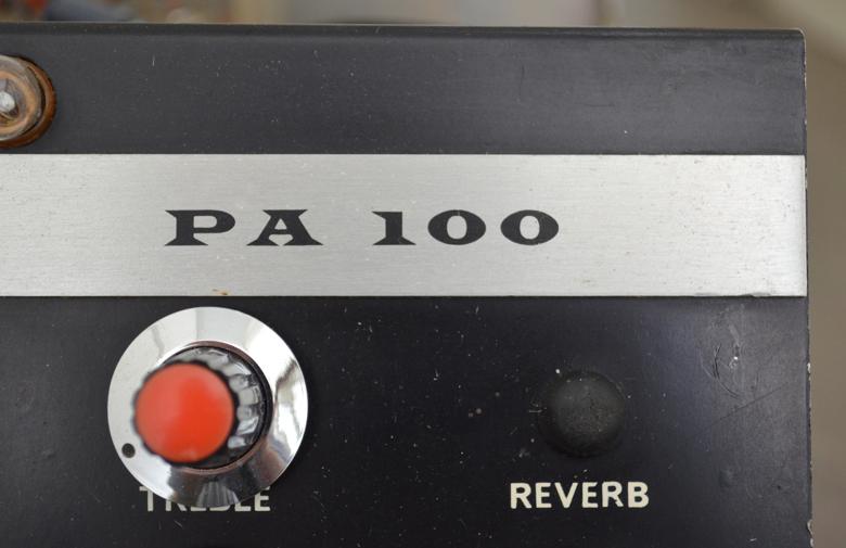 JEI PA100, serial number 1045, a 100 watt public address amplifier