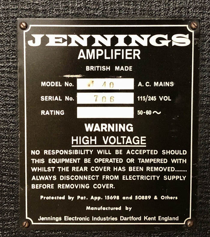 Jennings J40