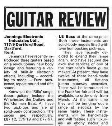 Beat Instrumental magazine, February 1972