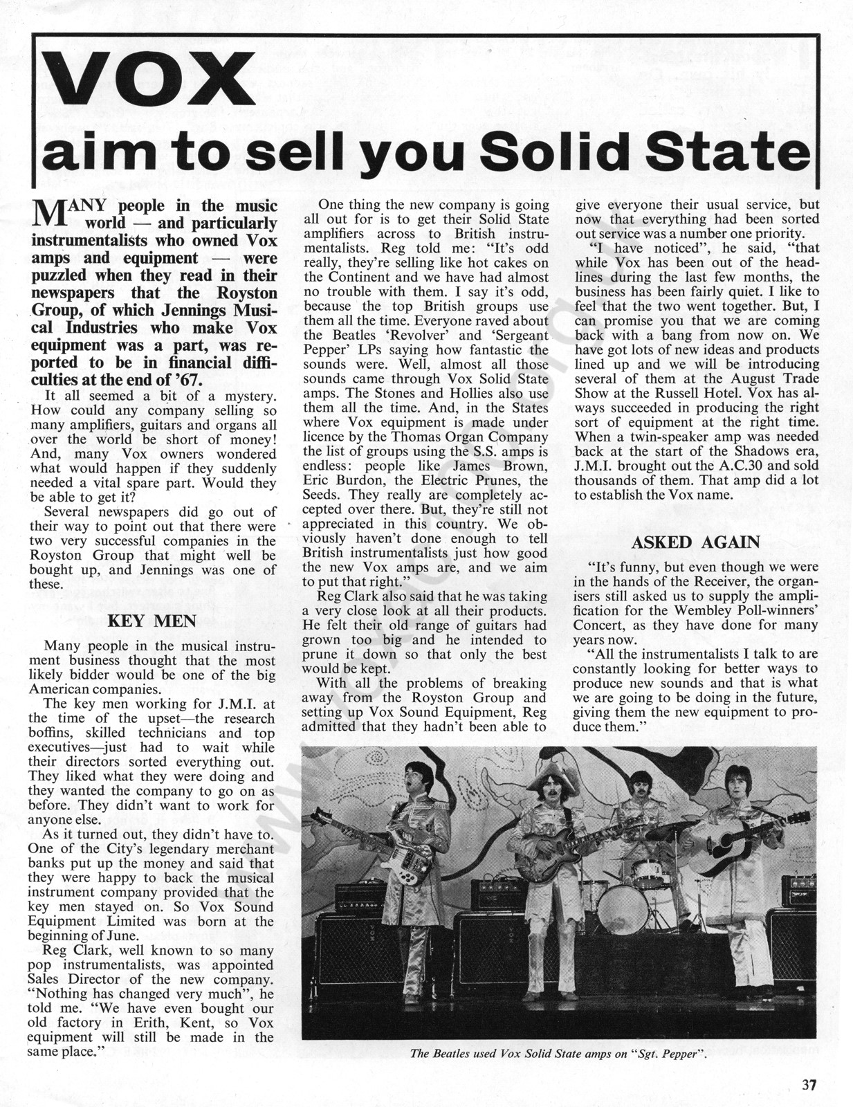 Beat Instrumental magazine August 1968