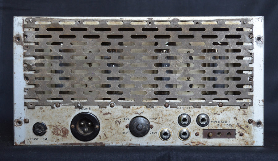 A Vox 100 watt public address amplifier, all valve, 1967