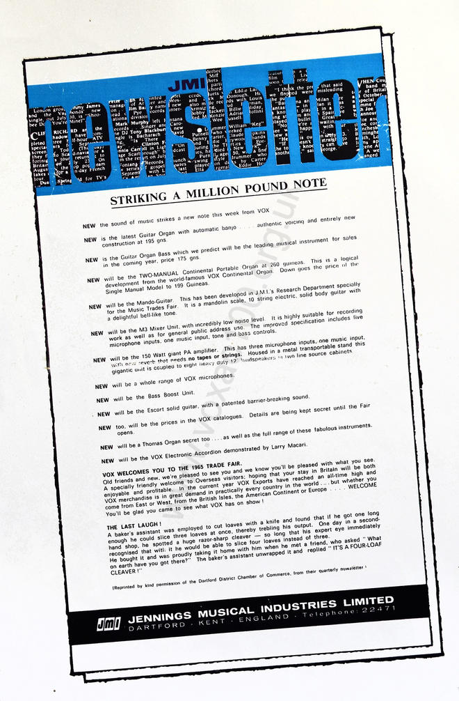 JMI flyer 1965, the MC150