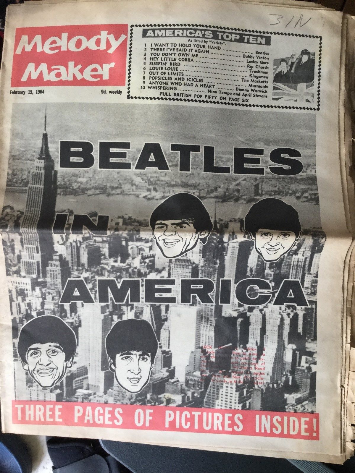 The Beatles in America, February 1964