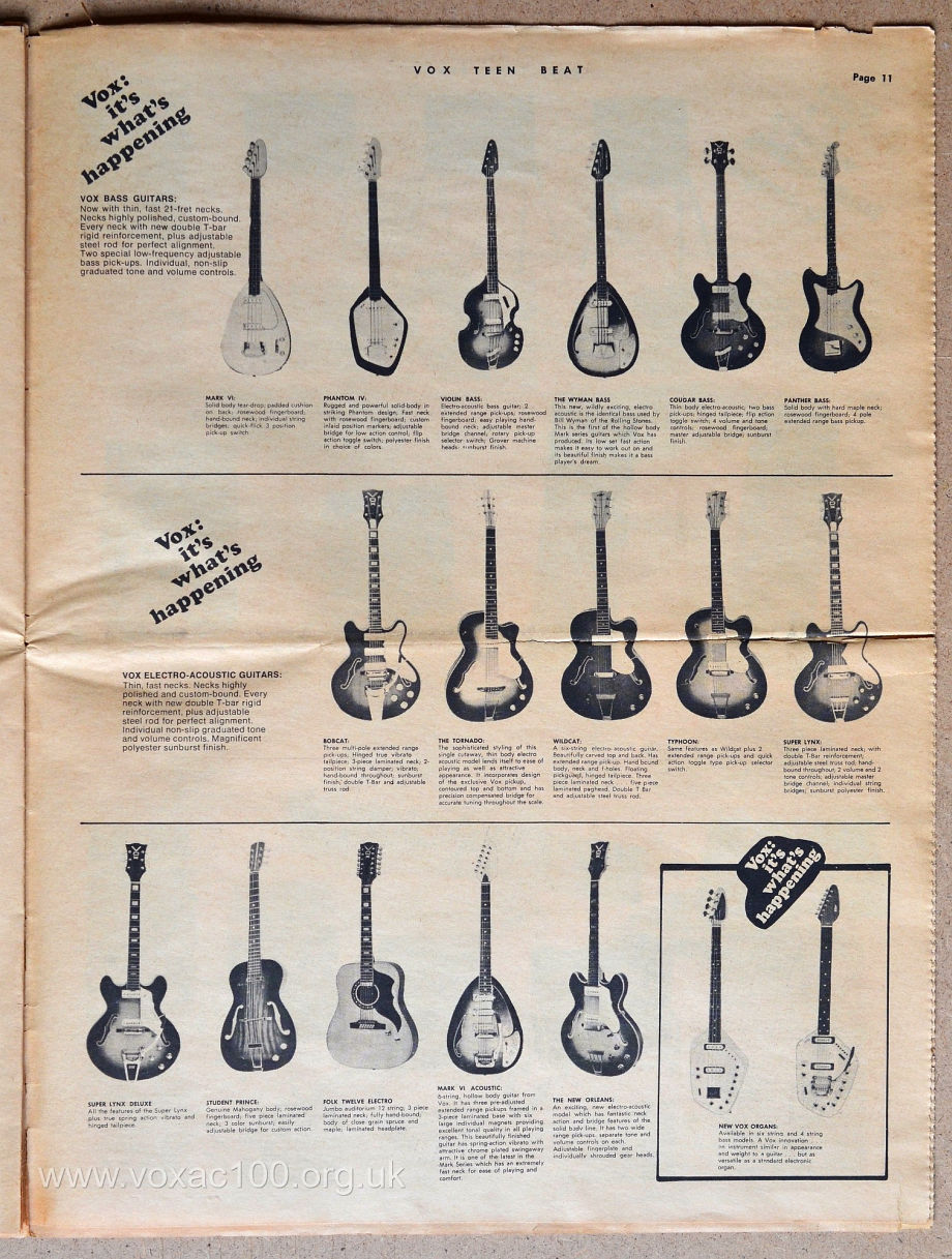 Vox Teen Beat magazine, volume I, issue 3, page 2