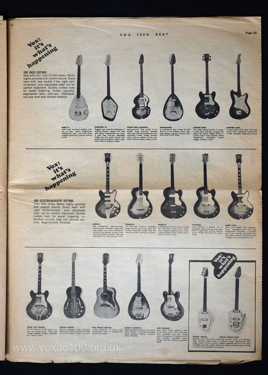 Vox Teen Beat magazine, volume II, issue 3, page 25