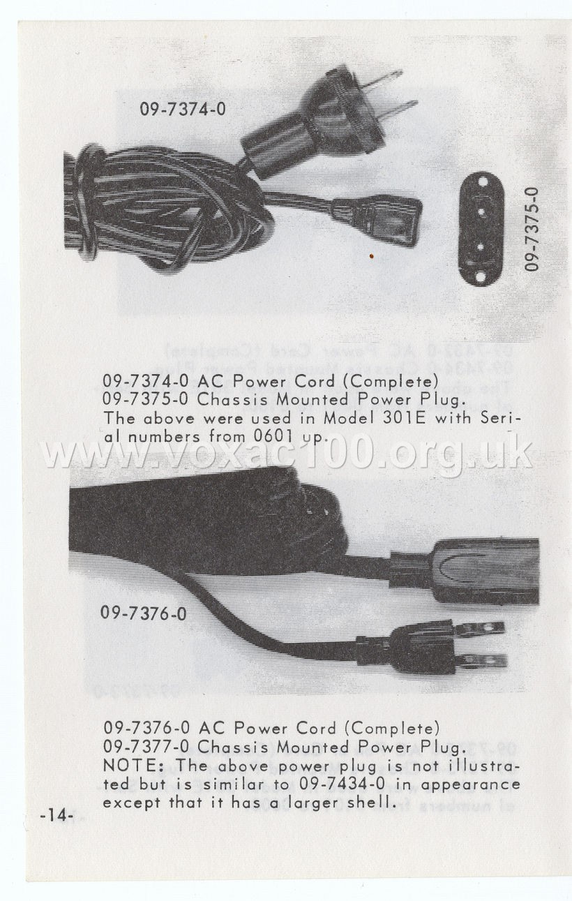 Vox Pocket Reference Guide, Thomas Organ, late 1965