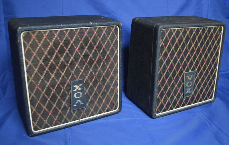 A pair of Vox Wall speakers. c. 1966-1967