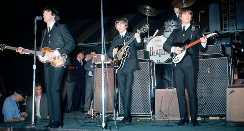 Bands with early Vox AC100s