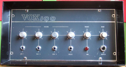 Vox 100w PA amplifiers