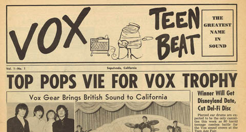 Teen Beat magazine, no. 1, late March 1965