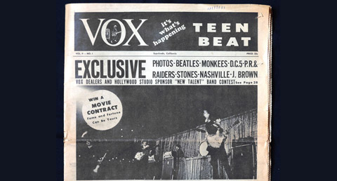 Vox Teen Beat magazine, volume II, no. 3
